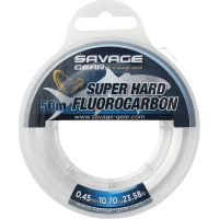 Fir Fluorocarbon SAVAGE GEAR Super Hard, Clear, 18.90kg, 0.60mm, 50m Fir Fluorocarbon SAVAGE GEAR Super Hard, Clear, 18.90kg, 0.60mm, 50m