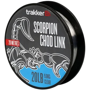 Fir Monofilament TRAKKER Scorpion Chod Link, 20lbs/9.80kg, 0.40mm, 20m