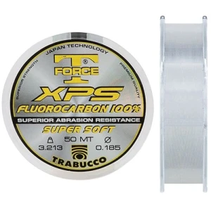 Fir TRABUCCO T-Force Fluorocarbon, Clear, 0.145mm,, 50m