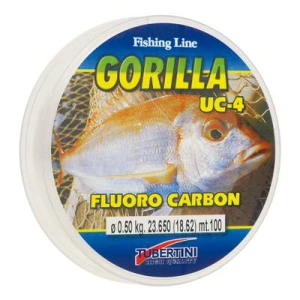 Fir TUBERTINI Gorilla UC-4 Fluoro Carbon, 3.00kg, 0.18mm, 1000m