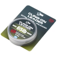 Fir NASH Cling-On Unleaded Leader Leadcore, Weed, 65lbs-29.48kg, 7m