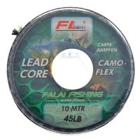 LEADCORE FL LAST METER WEEDY GREEN 10M 45LB