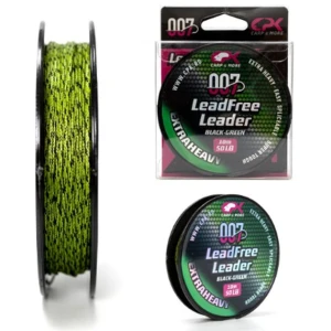 Leadcore CPK Lead Free Leader, Black Green, 50lbs, 10m Leadcore CPK Lead Free Leader, Black Green, 50lbs, 10m