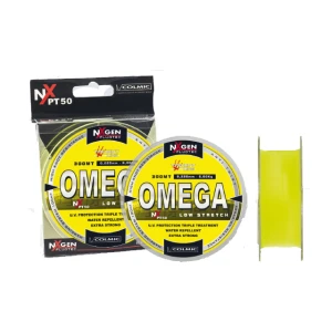 FIR COLMIC OMEGA PT50 300M 0.25mm Galben Fluo FIR COLMIC OMEGA PT50 300M 0.25mm Galben Fluo