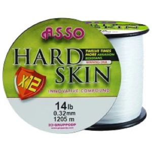 FIR MONOFILAMENT ASSO HARD SKIN WHITE 0.35MM / 16LB / 1050MT