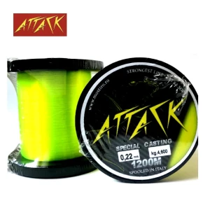FIR MONOFILAMENT ATTACK SPECIAL CASTING 1200MT 0.26MM 5.4KG