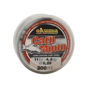 FIR  MONOFILAMENT OKUMA CARP MONO 033MM/7,3KG/300M  