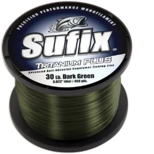 FIR MONOFILAMENT SUFIX TRITANIUM 1120M 0.35MM  9.0kg dark green  FIR MONOFILAMENT SUFIX TRITANIUM 1120M 0.35MM  9.0kg dark green