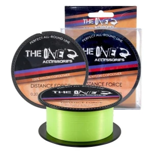 FIR MONOFILAMENT THE ONE DISTANCE FORCE FLUO GREEN 270M 0.18mm