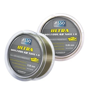 Fir ASSO Ultra Molecular Shield Dark Green 0.40mm 300m Fir ASSO Ultra Molecular Shield Dark Green 0.40mm 300m