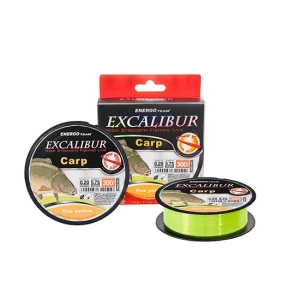 Fir Energo Team Excalibur Carp Fluo Galben 0.35mm 300m