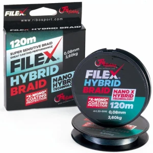 Fir Filex Nano Hybrid Braid, 0.12mm, 6.20kg, 120m
