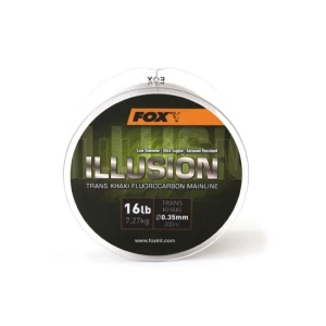 Fir Flurocarbon Fox Illusion Trans Khaki 200m 0.39mm 8.64kg Fir Flurocarbon Fox Illusion Trans Khaki 200m 0.39mm 8.64kg