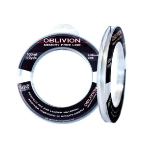 Fir Monofilament Asso Oblivion Shock Leader, 0.55mm, 100m, Transparent