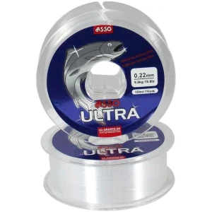 Fir Monofilament Asso Ultra Line, 6.00kg, 0.18mm, 100m Fir Monofilament Asso Ultra Line, 6.00kg, 0.18mm, 100m
