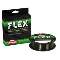 Fir Monofilament Berkley Flex Mono, Low-vis Green, 0.30mm, 6.8kg, 300m
