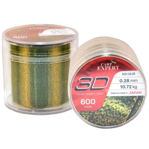 Fir Monofilament CARP EXPERT 3D, Camo, 600m, 0.28mm Fir Monofilament CARP EXPERT 3D, Camo, 600m, 0.28mm