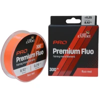 Fir Monofilament CARP EXPERT Premium Pro, Fluo Rosu, 0.30mm, 12.77kg, 300m