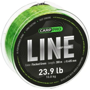 Fir Monofilament CARP PRO Flecked Green, 9.10kg, 0.37mm, 300m