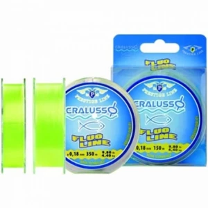 Fir Monofilament CRALUSSO Prestige, Galben Fluo, 350m, 0.25mm, 8.6kg