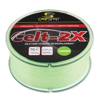 Fir Monofilament Carp Spirit CELT-2X, Verde Fluo, 0.26mm, 5.37kg, 1600m