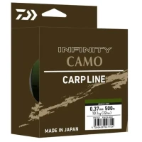 Fir Monofilament Daiwa Infinity Carp, Camo Green, 6.9kg, 0.30mm, 500m Fir Monofilament Daiwa Infinity Carp, Camo Green, 6.9kg, 0.30mm, 500m