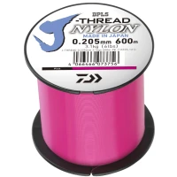 Fir Monofilament Daiwa J-Threads, Pink, 3.10kg, 0.205mm, 600m