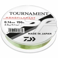 Fir Monofilament Daiwa Tournament SF 0.20mm, 3.5kg, 150m, Green Fir Monofilament Daiwa Tournament SF 0.20mm, 3.5kg, 150m, Green