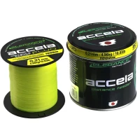 Fir Monofilament Formax Accela Distance Feeder, Galben Fluo, 8.89kg, 0.27mm, 1000m