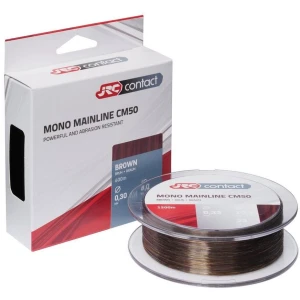 Fir Monofilament JRC Contact CM50 Crap, Brown, 10.5kg, 0.35mm, 600m