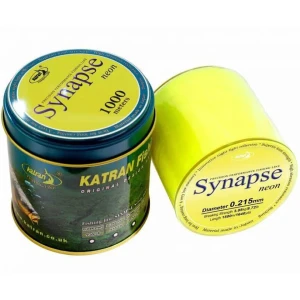 Fir Monofilament KATRAN Synapse Neon, Galben Neon, 0.300mm, 15.54lb/7.05kg, 1000m