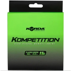 Fir Monofilament KORDA Kompetition Mono, 6.8kg, 0.30mm, 1000m