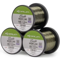 Fir Monofilament KORUM Classic Main Line, 6lb-2.7kg, 0.23mm, 1000m