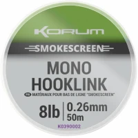 Fir Monofilament Korum Smokescreen Mono Hooklink, 2.72kg-6lbs, 0.23mm, 50m Fir Monofilament Korum Smokescreen Mono Hooklink, 2.72kg-6lbs, 0.23mm, 50m