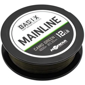 Fir Monofilament Korda Basix Mainline 0.35mm, 12lb, 1000m Fir Monofilament Korda Basix Mainline 0.35mm, 12lb, 1000m
