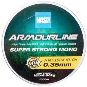 Fir Monofilament Nash Super Strong Mono, UV Yellow, 11.33kg, 25lbs, 0.45mm, 1000m