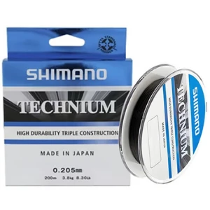 Fir Monofilament SHMANO Technium A Mono Grey 300m, 0.285mm, 7.5kg