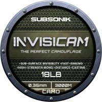Fir Monofilament SONIK Invisicam, 3000m, 8.16kg, 0.35mm