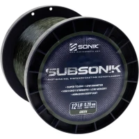 Fir Monofilament SONIK Subsonik Green, 3000m, 8.16kg, 0.35mm