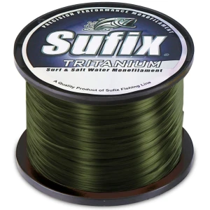 Fir Monofilament SUFIX Tritanium, Camo Green, 11.8kg/26lbs, 0.40mm, 770m Fir Monofilament SUFIX Tritanium, Camo Green, 11.8kg/26lbs, 0.40mm, 770m