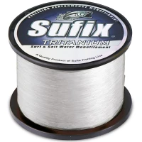 Fir Monofilament SUFIX Tritanium, Neon Clear, 1365m, 0.30mm, 6.8kg/15lbs