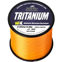 Fir Monofilament SUFIX Tritanium, Neon Orange, 0.33mm, 8.20kg, 1095m