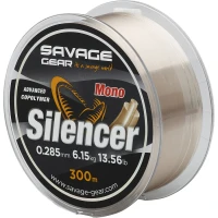 Fir Monofilament Savage Gear Silencer 0.465mm 15.56kg 300m Fir Monofilament Savage Gear Silencer 0.465mm 15.56kg 300m