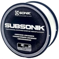 Fir Monofilament Sonik Subsonik Transparent, 1200m, 6.80kg, 0.31mm