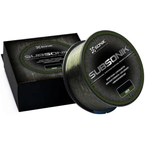 Fir Monofilament Sonik Subsonik Verde, 1200m, 11.34kg, 0.41mm