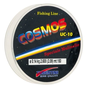 Fir Monofilament TUBERTINI Cosmos UC10, Transparent, 4.80kg, 0.20mm, 1000m