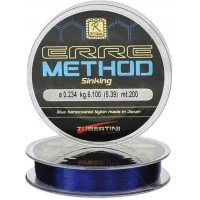 Fir Monofilament TUBERTINI Erre Method Blue Sinking, 4.67kg, 0.234mm, 200m
