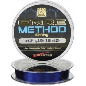 Fir Monofilament TUBERTINI Erre Method Blue Sinking, 4.67kg, 0.234mm, 200m