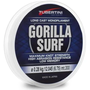 Fir Monofilament TUBERTINI Gorilla Surf, 7.6kg, 0.30mm, 500m