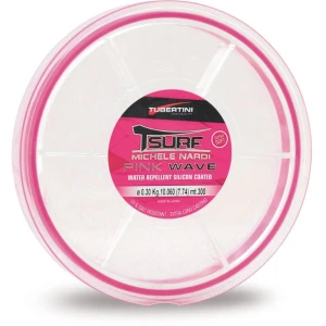 Fir Monofilament TUBERTINI T-Surf Pink, 3.75kg, 0.20mm, 300m
